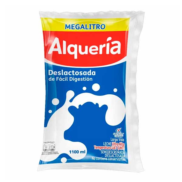 Leche deslactosada Alquería